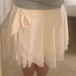 POPFLEX Juliette Wrap Skirt Skort original 1X NWOT Blush Pink